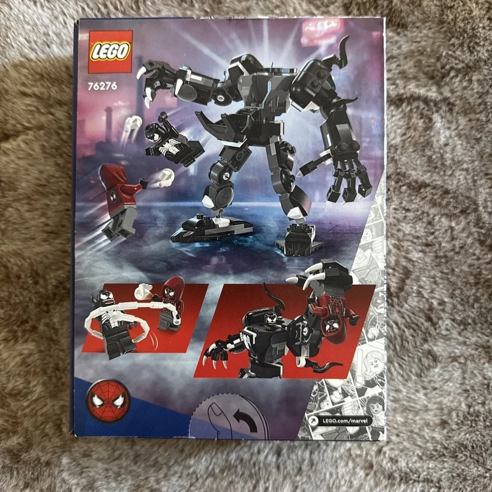 LEGO Marvel Venom Mech Armor vs. Miles Morales Set (134 Pieces) Brand New